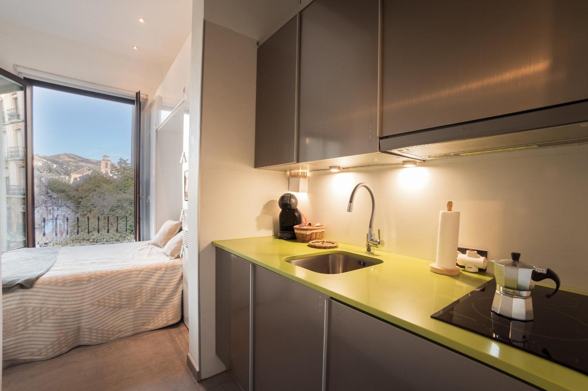 Ferienwohnung El Balcon De La Vela Granada Exterior foto